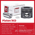 Pistão de motor Toyota de Auto Genuine 1KD 13101-30060